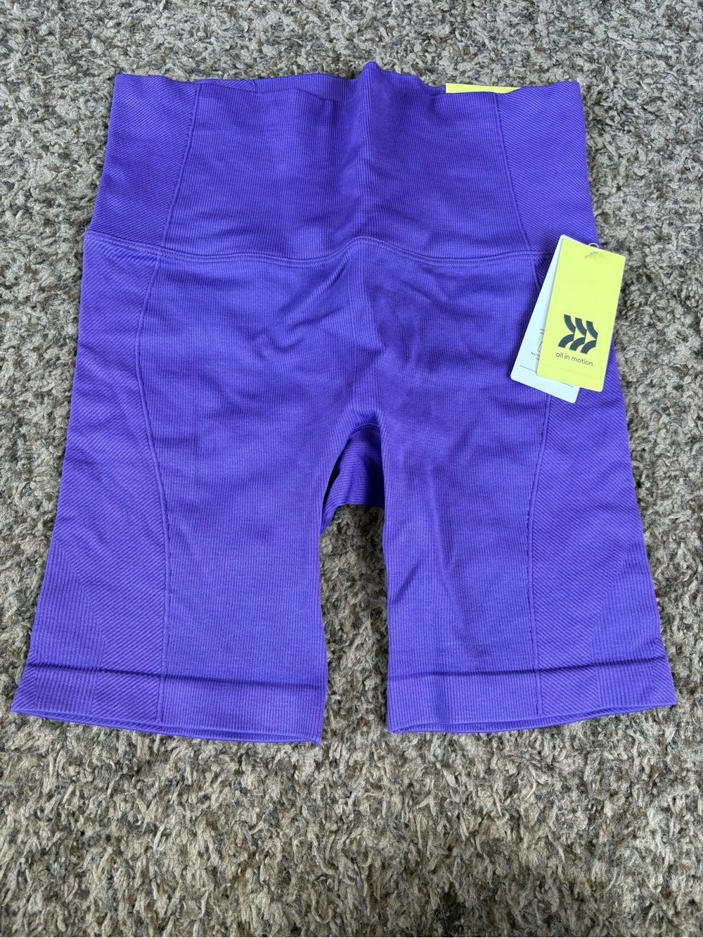 all in motion NWT Purple High-Rise Women's Bike Shorts